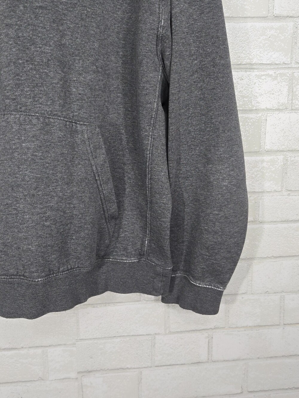 NIKE plain gray hooded sweatshirt - Picture 4 of 13